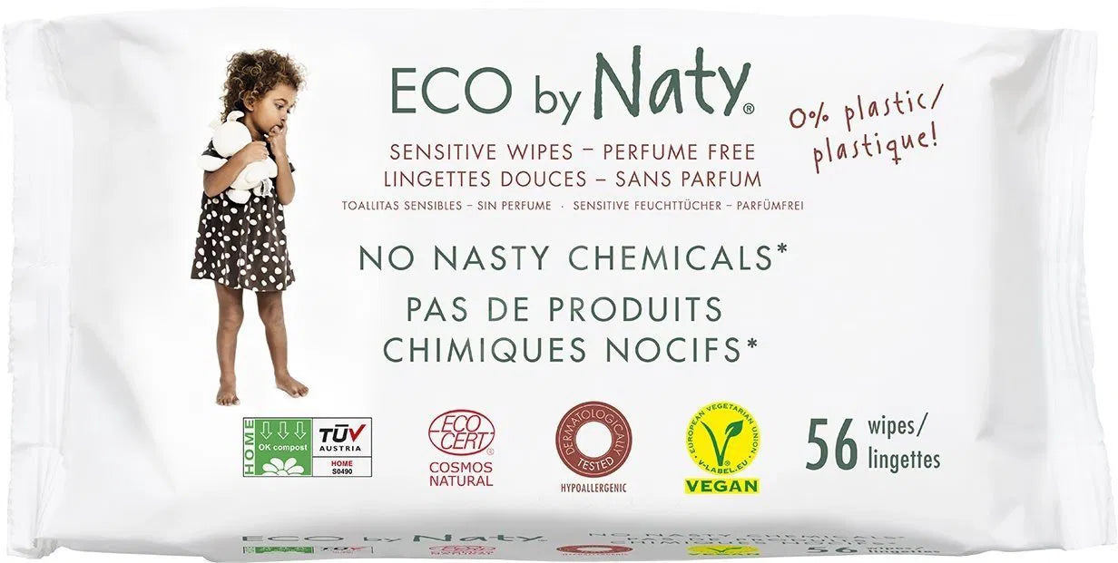 Eco by Naty vlhčené utierky (3× 56 ks)