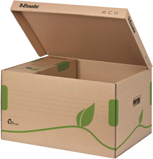 Esselte ECO 43,9 x 24,2 x 34,5 cm, hnedo-zelená