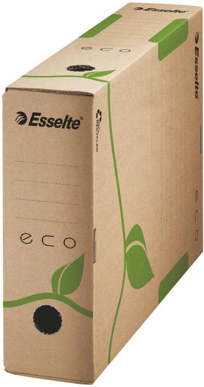Esselte ECO 8 x 32,7 x 23,3 cm, hnedo-zelená