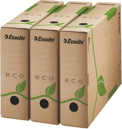 Esselte ECO 8 x 32,7 x 23,3 cm, hnedo-zelená