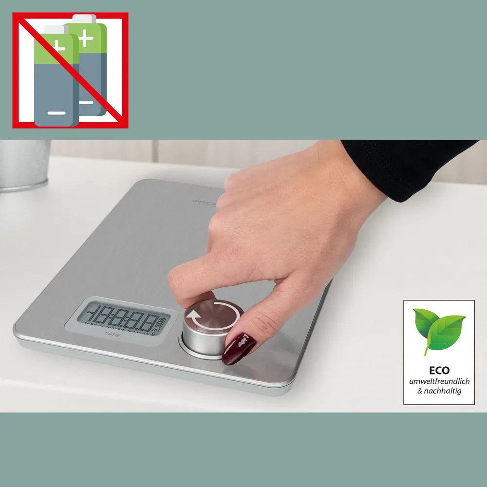 ProfiCook KW 1263 Ekologická (ECO) kinetická kuchynská váha, bez batérií