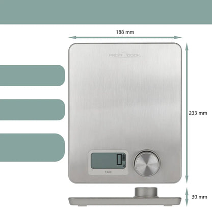 ProfiCook KW 1263 Ekologická (ECO) kinetická kuchynská váha, bez batérií